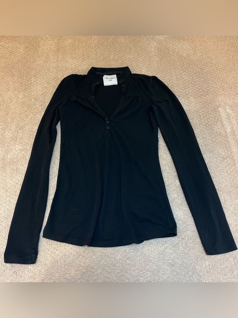 Bershka long sleeve button up blouse
